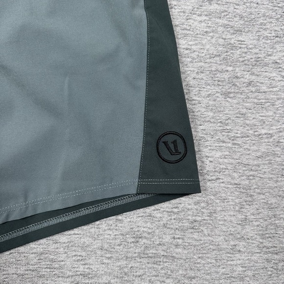 Vuori Shorts Mens Large Blue Chromatic Kore Lined Stretch Active Athletic Gym - Picture 6 of 10